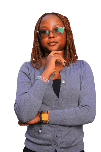 Portrait of Daisy Onyimbo, Secretary