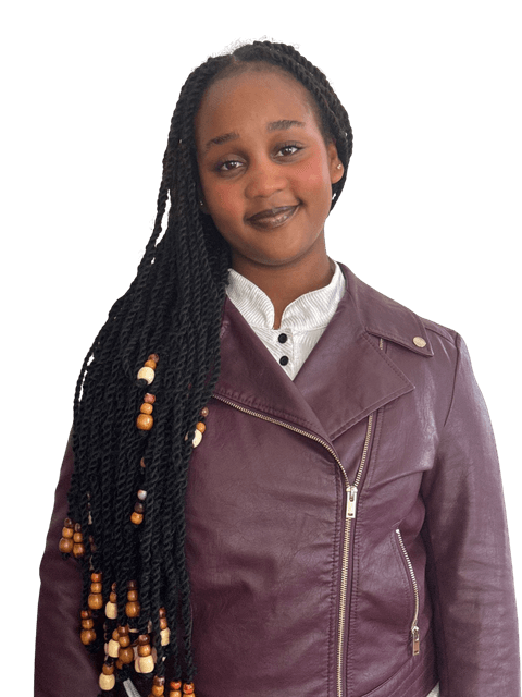 Portrait of Emma Naomi, Director of Communications